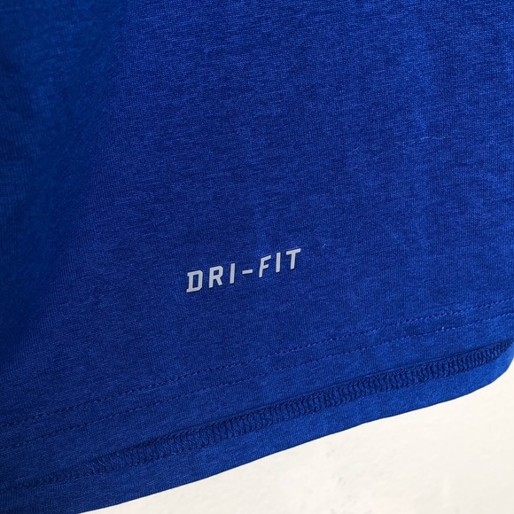 Men’s Blue Nike Dri-Fit Shirt - Picture 3 of 5